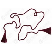 Adressinauha TUMMANPUNAINEN A4 adressille. Pituus 870mm tupsuineen. (50 kpl / ps)