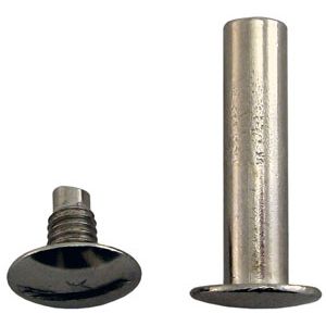 Kirjansidontaruuvi 20 mm niklattu (100kpl/ps.)