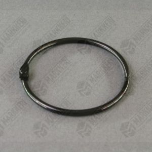 50mm avainrengas saranalla (musta) (20 kpl / ps)