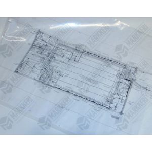 Rakennuspiirustustasku A1+(sisälle mahtuu 594mm x 841mm).Kestävää 0,18mm muovia.Minigrip suljenta. Kosteussulku