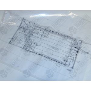 Rakennuspiirustustasku A0+ (sisälle mahtuu 841mm x 1189mm)