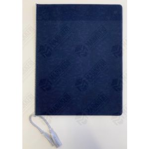 Adressikansio A4 blanko nukkapintainen