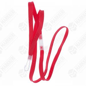 Kaulanauha 10mm Väri: PUNAINEN (10 kpl / ps)